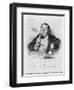 Series Galerie Physionomique, a True Smoker, 1836-Honore Daumier-Framed Giclee Print