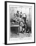 Series L'Imagination, the Headache, c.1830-Honore Daumier-Framed Giclee Print