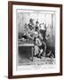 Series L'Imagination, the Headache, c.1830-Honore Daumier-Framed Giclee Print