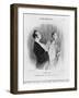 Series 'Les beaux jours de la vie', A New Nobleman, Illustration from 'Le Charivari', 2nd July 1845-Honore Daumier-Framed Giclee Print