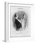 Series 'Les beaux jours de la vie', A New Nobleman, Illustration from 'Le Charivari', 2nd July 1845-Honore Daumier-Framed Giclee Print