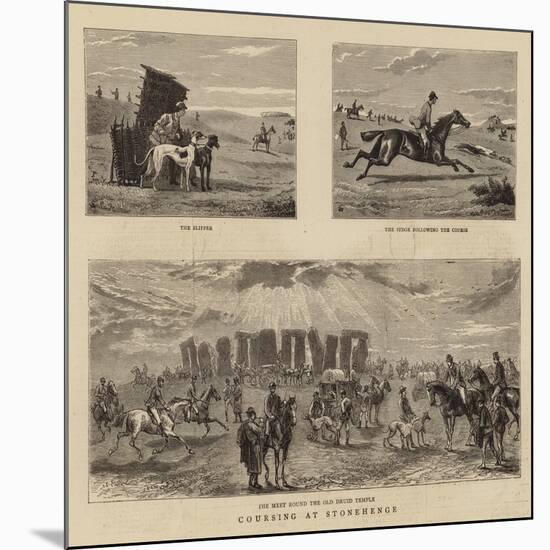 Series of Hunting Illustrations-null-Mounted Giclee Print