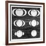 Series of Observations of the Planet Saturn, 1656-null-Framed Giclee Print