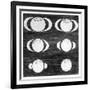 Series of Observations of the Planet Saturn, 1656-null-Framed Giclee Print