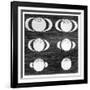 Series of Observations of the Planet Saturn, 1656-null-Framed Giclee Print