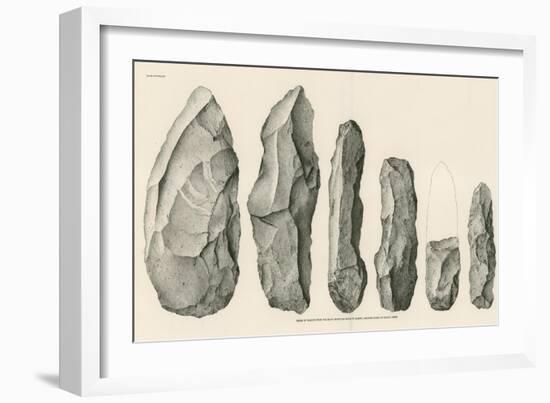 Series of Rejects from the South Mountain Rhyolite Quarry-null-Framed Giclee Print