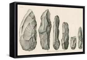 Series of Rejects from the South Mountain Rhyolite Quarry-null-Framed Stretched Canvas