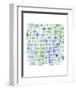 Series Sea Glass No. II-Louise van Terheijden-Framed Art Print