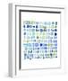 Series Sea Glass No. III-Louise van Terheijden-Framed Art Print