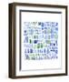 Series Sea Glass No. IV-Louise van Terheijden-Framed Art Print