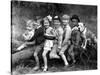 Series the Little Rascals/Our Gang Comedies C. 1932-null-Stretched Canvas