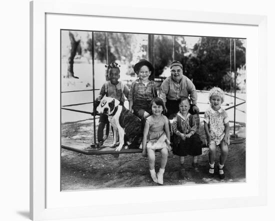 Series the Little Rascals/Our Gang Comedies, C. Late 1920S-null-Framed Photo