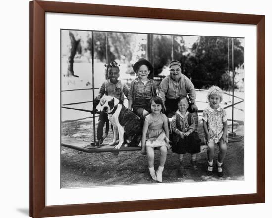 Series the Little Rascals/Our Gang Comedies, C. Late 1920S-null-Framed Photo