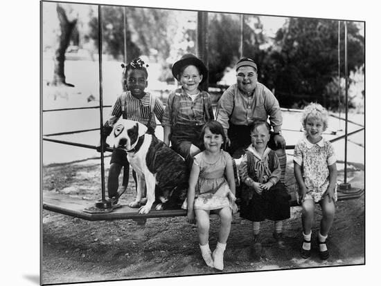 Series the Little Rascals/Our Gang Comedies, C. Late 1920S-null-Mounted Photo