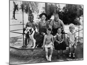 Series the Little Rascals/Our Gang Comedies, C. Late 1920S-null-Mounted Photo