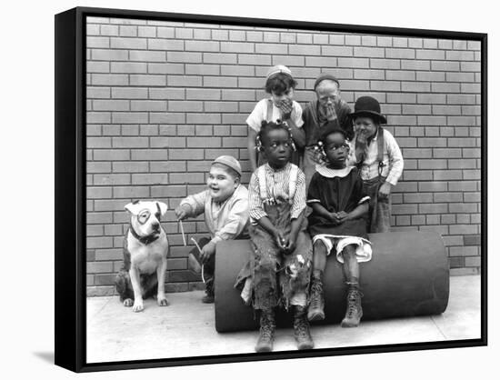 Series the Little Rascals/Our Gang Comedies, Late 1920S-null-Framed Stretched Canvas