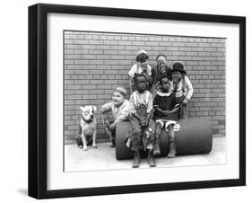 Series the Little Rascals/Our Gang Comedies, Late 1920S-null-Framed Photo