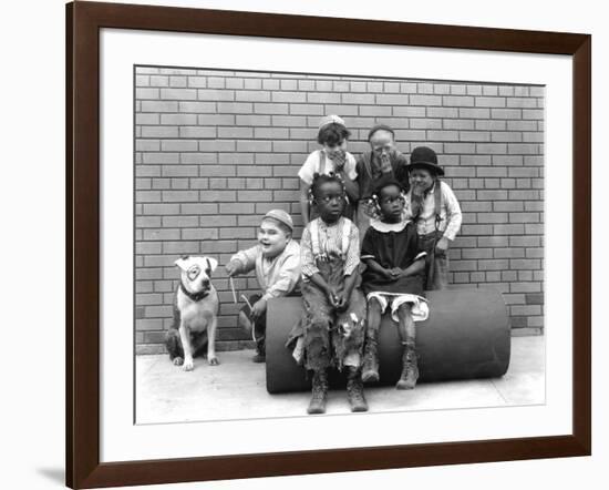 Series the Little Rascals/Our Gang Comedies, Late 1920S-null-Framed Photo