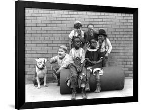 Series the Little Rascals/Our Gang Comedies, Late 1920S-null-Framed Photo