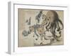 Serio-Comic War Map of Europe for the Year 1877, London-Frederick W Rose-Framed Giclee Print