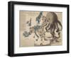 Serio-Comic War Map-null-Framed Giclee Print