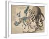 Serio-Comic War Map-null-Framed Giclee Print