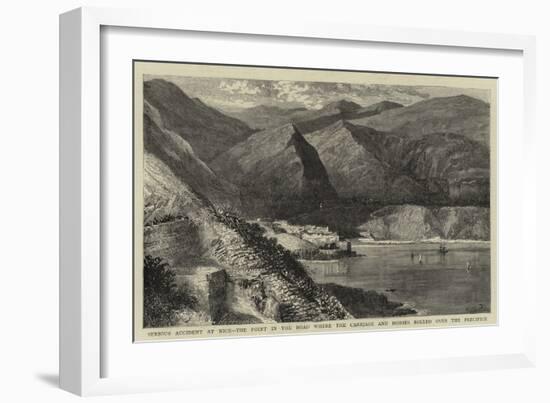 Serious Accident at Nice-William Henry James Boot-Framed Giclee Print