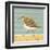 Serious Sanderling-Catriona Hall-Framed Giclee Print