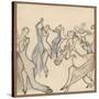 Seriously Passionate Couples Dance the Tango-Olaf Gulbransson-Stretched Canvas