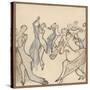 Seriously Passionate Couples Dance the Tango-Olaf Gulbransson-Stretched Canvas