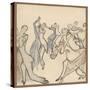Seriously Passionate Couples Dance the Tango-Olaf Gulbransson-Stretched Canvas