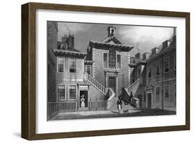 Serjeant's Inn-Thomas H Shepherd-Framed Art Print