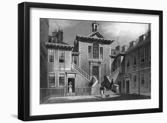 Serjeant's Inn-Thomas H Shepherd-Framed Art Print