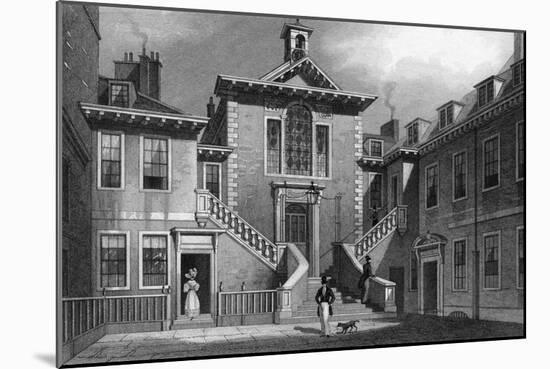 Serjeant's Inn-Thomas H Shepherd-Mounted Art Print