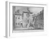 Serjeants' Inn, Chancery Lane, City of London, 1830-HW Bond-Framed Giclee Print