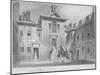 Serjeants' Inn, Chancery Lane, City of London, 1830-HW Bond-Mounted Giclee Print