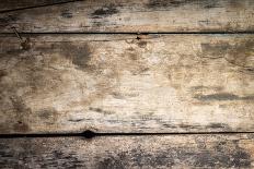 Texture of Blue Hipster Color Wood Panel. Old Shabby Painted Weathered Plank-serkus-Photographic Print