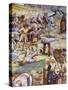 Sermon and Deeds of Antichrist, from Last Judgment Fresco Cycle, 1499-1504-Luca Signorelli-Stretched Canvas