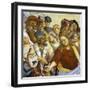 Sermon and Deeds of Antichrist, from Last Judgment Fresco Cycle, 1499-1504-Luca Signorelli-Framed Giclee Print