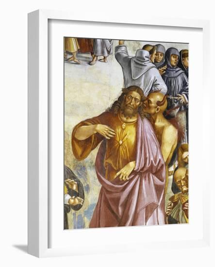 Sermon and Deeds of Antichrist, from Last Judgment Fresco Cycle, 1499-1504-Luca Signorelli-Framed Giclee Print