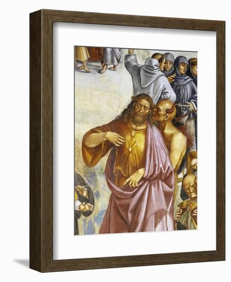 Sermon and Deeds of Antichrist, from Last Judgment Fresco Cycle, 1499-1504-Luca Signorelli-Framed Giclee Print