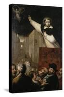 Sermon of Saint Vincent Ferrer, Early 17th Century-Francisco Ribalta-Stretched Canvas
