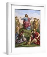 Sermon on Mount-null-Framed Art Print