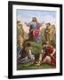 Sermon on Mount-null-Framed Art Print