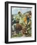 Sermon on the Mount, 1922-Harold Copping-Framed Giclee Print