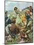 Sermon on the Mount, 1922-Harold Copping-Mounted Giclee Print