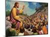 Sermon on the Mount, 1965-null-Mounted Giclee Print