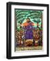 Sermon On The Mount, 2010-Laura James-Framed Giclee Print