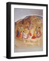 Sermon on the Mount-Beato Angelico-Framed Art Print