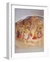 Sermon on the Mount-Beato Angelico-Framed Art Print